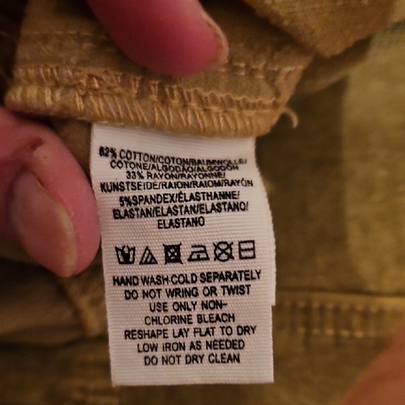 Free People Velvety Oive Green Mini Skirt, Sz 4, Like New! - Picture 7 of 7